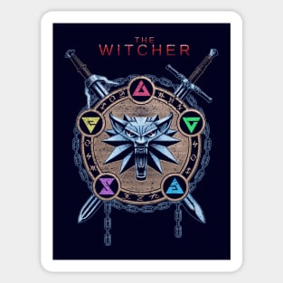 Witcher color Sticker